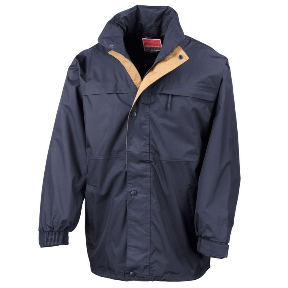 Result Mens Midweight Multi-Functional Jacket / Navy/Sand